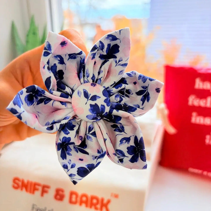 Ivy Ink Bloom Signature Bloomtie - Flower Tie – Sniff & Bark dog accessory