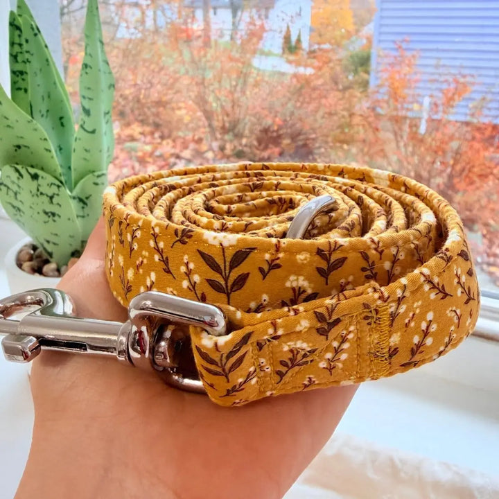 Sunny Daisy Joyline™ Leash – 100% Cotton Shell Leash Sniff & Bark™