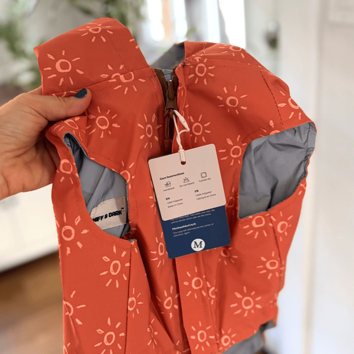 100% Waterproof Dog Raincoat. Best Canine Rain Gear & Slicker Jacket  Rainwear Clothes, 360° Reflective Shell – Sniff & Bark