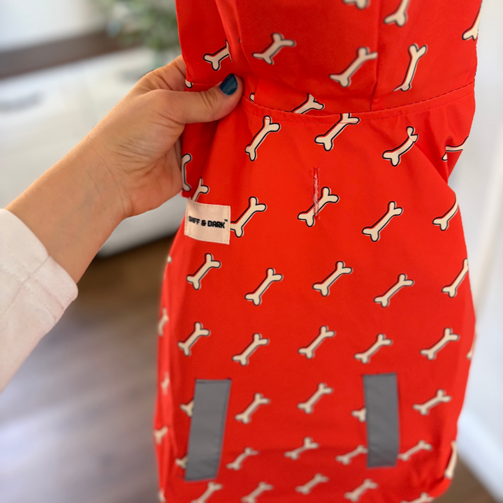 Coral Fetch Reversible Zoomies Rain Vest™ Zoomies Rain Vest Sniff & Bark™