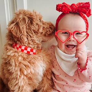 Checker Pink Signature Band™ - Crafted Collar