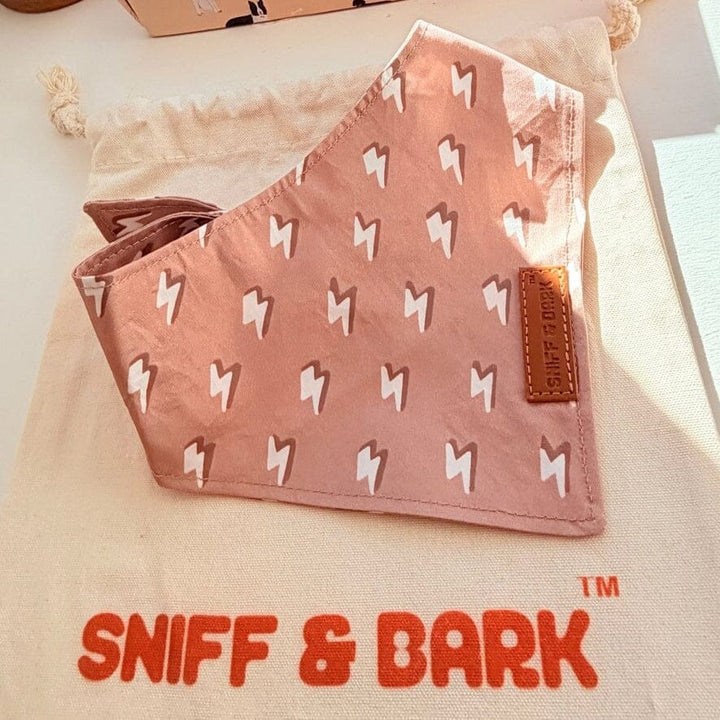 Lightnings Flairtie™ Bandana – 100% Cotton Bandana Sniff & Bark™