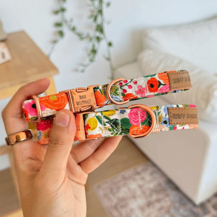 Morning Floral Signature Band™ - Crafted Collar Collar Only Sniff & Bark™