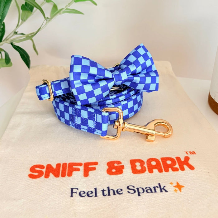 Checker Blue Signature Band™ + Slide-On Dappertie™ + Joyline™