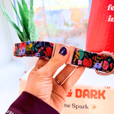 Midnight Floral Signature Band™ - Crafted Collar